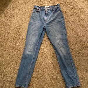 NWT Abercrombie 90s Slim Straight Ultra High Rise 30L